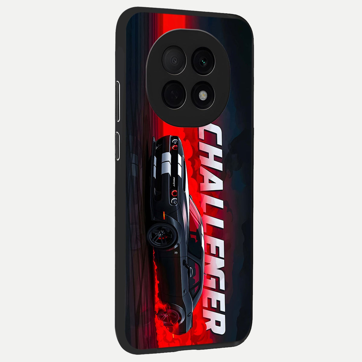 Crimson Challenger Fury back cover For Oppo F29 Pro 5G slim fit glass case with vibrant aesthetic design