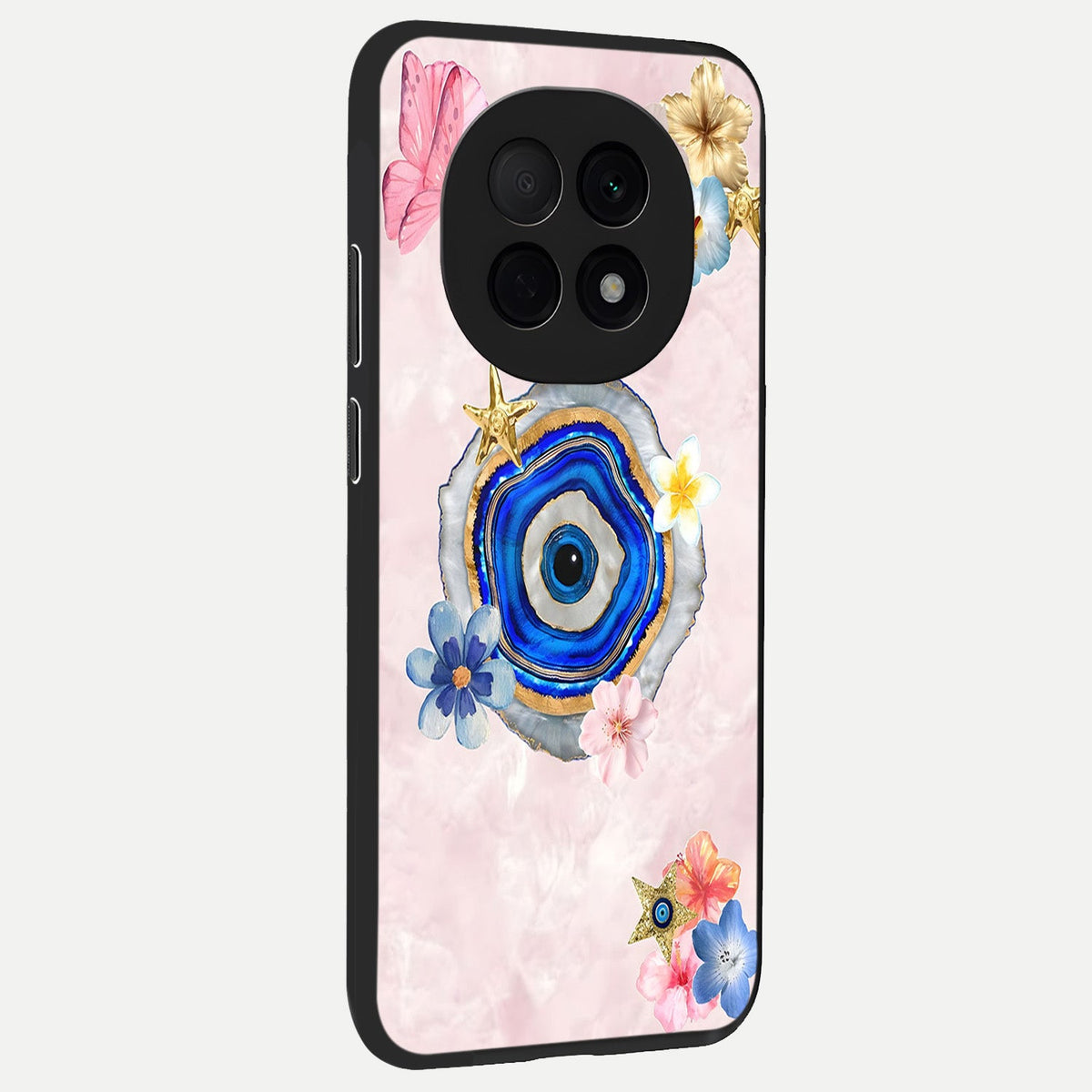 Divine Aura Bloom back cover For Oppo F29 Pro 5G slim fit glass case with vibrant aesthetic design
