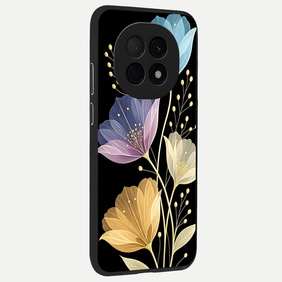 Flower Bloom Glow back cover For Oppo F29 Pro 5G slim fit glass case with vibrant aesthetic design