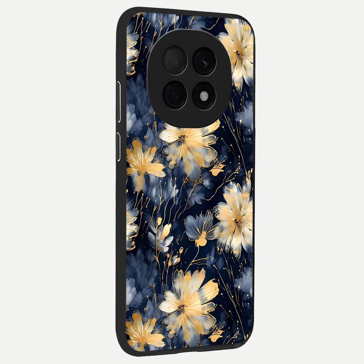 Royal Petal Dream back cover For Oppo F29 Pro 5G slim fit glass case with vibrant aesthetic design