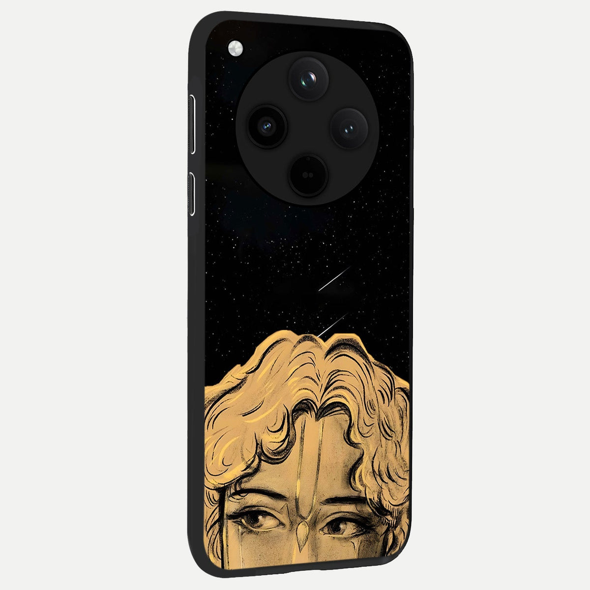 Celestial Gods Plan back cover For Oppo Find X8 slim fit glass case with vibrant aesthetic design