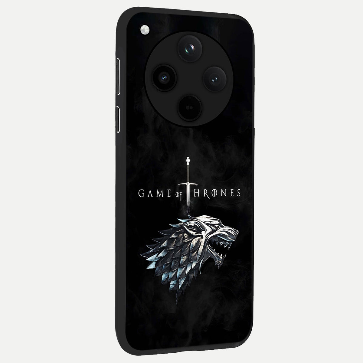 Throne Wolf Legacy back cover For Oppo Find X8 slim fit glass case with vibrant aesthetic design