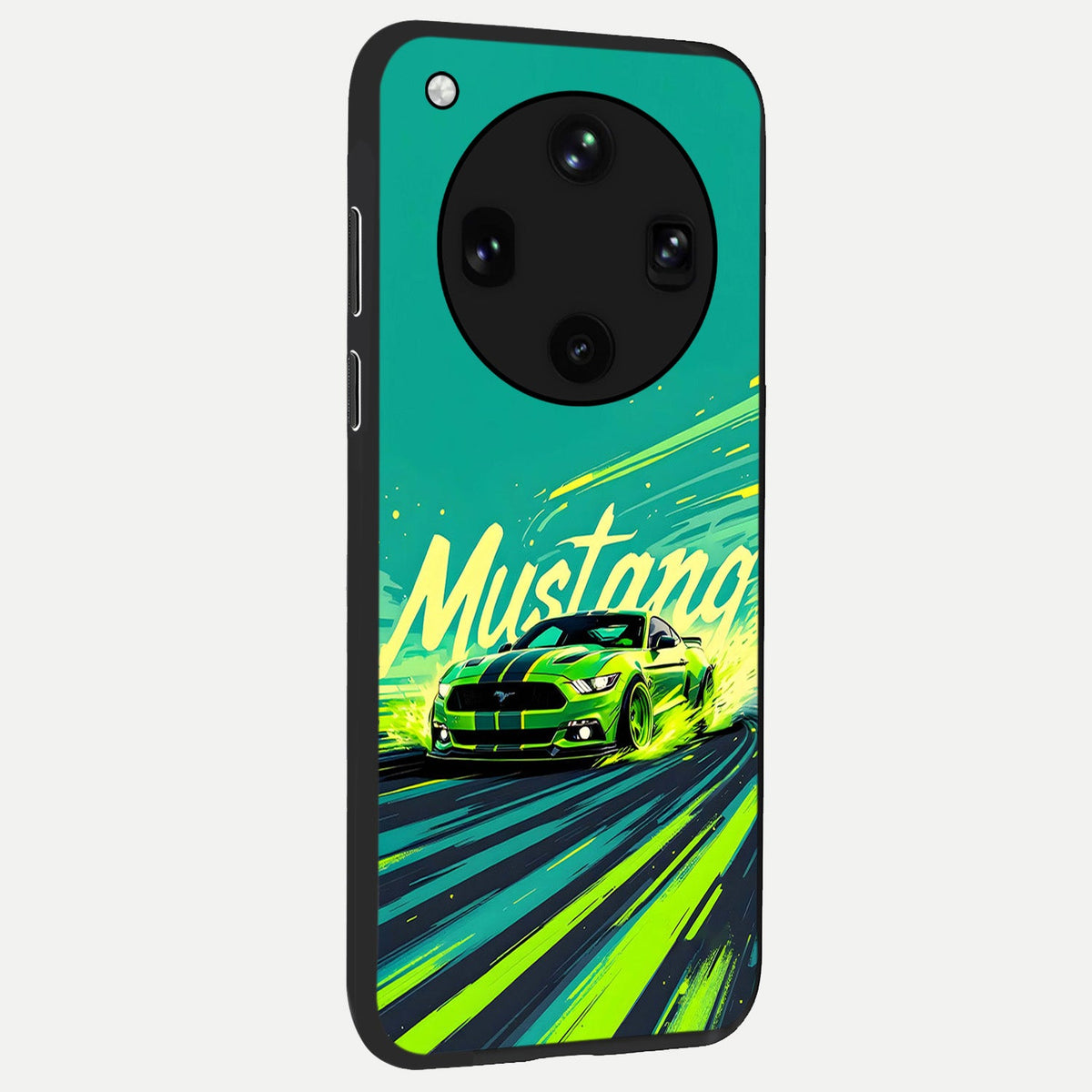 Mustang Bang back cover For Oppo Find X8 Ultra slim fit glass case with vibrant aesthetic design