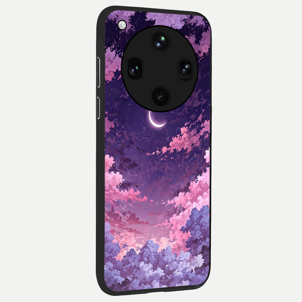 Sky Drift Clouds back cover For Oppo Find X8 Ultra slim fit glass case with vibrant aesthetic design