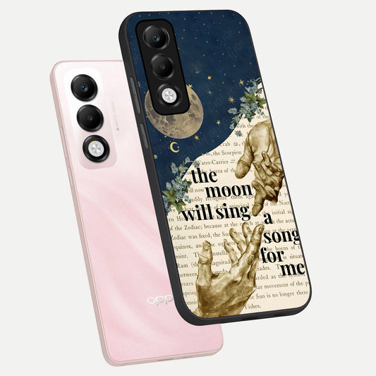 Aesthetic Divine phone case For Oppo K13x 5G showing premium glass back cover with detailed artwork