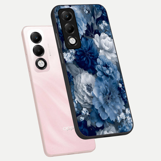Royal Bloom Garden phone case For Oppo K13x 5G showing premium glass back cover with detailed artwork