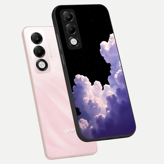 Starlit Night Whispers phone case For Oppo K13x 5G showing premium glass back cover with detailed artwork