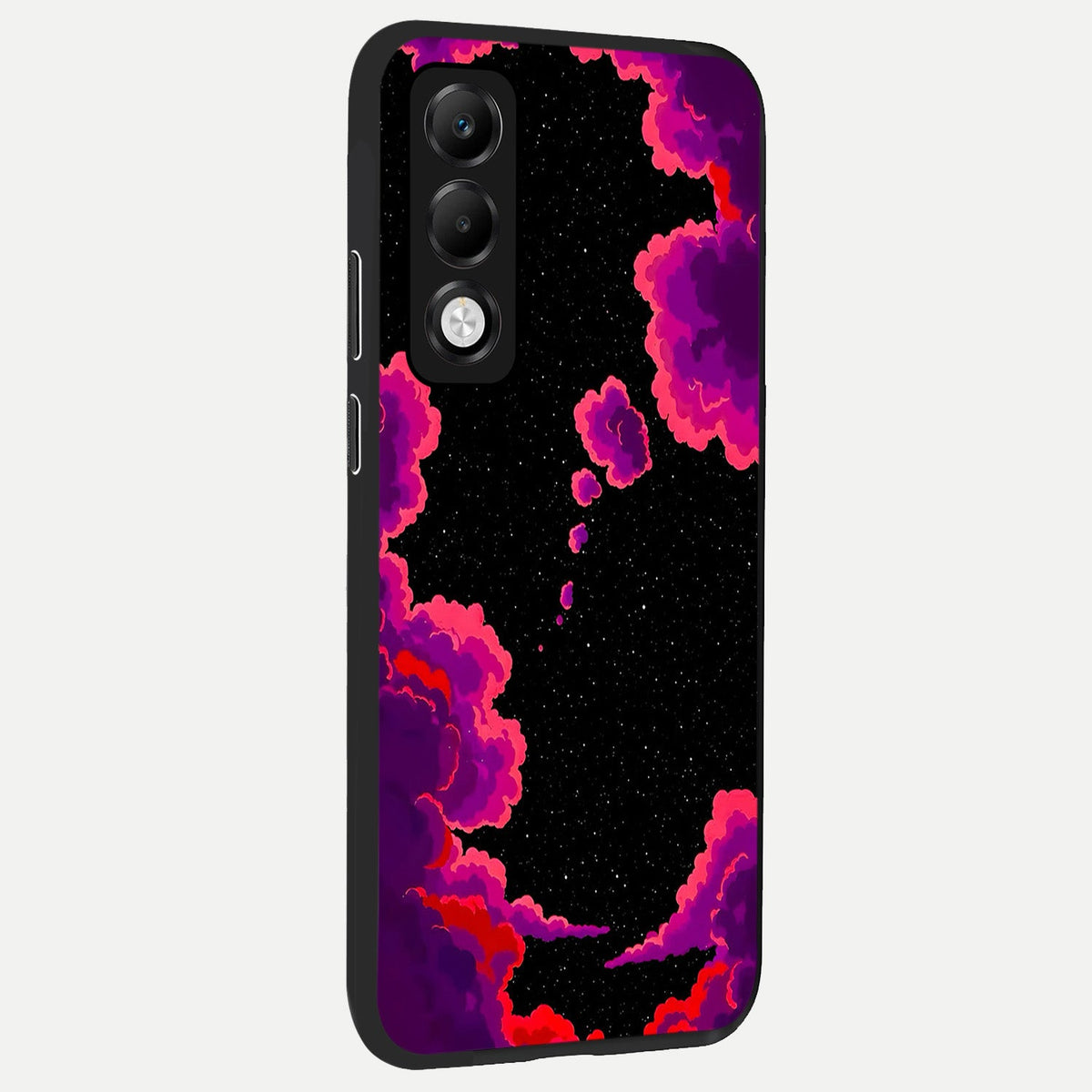 Galaxy Dream Frame back cover For Oppo K13x 5G slim fit glass case with vibrant aesthetic design
