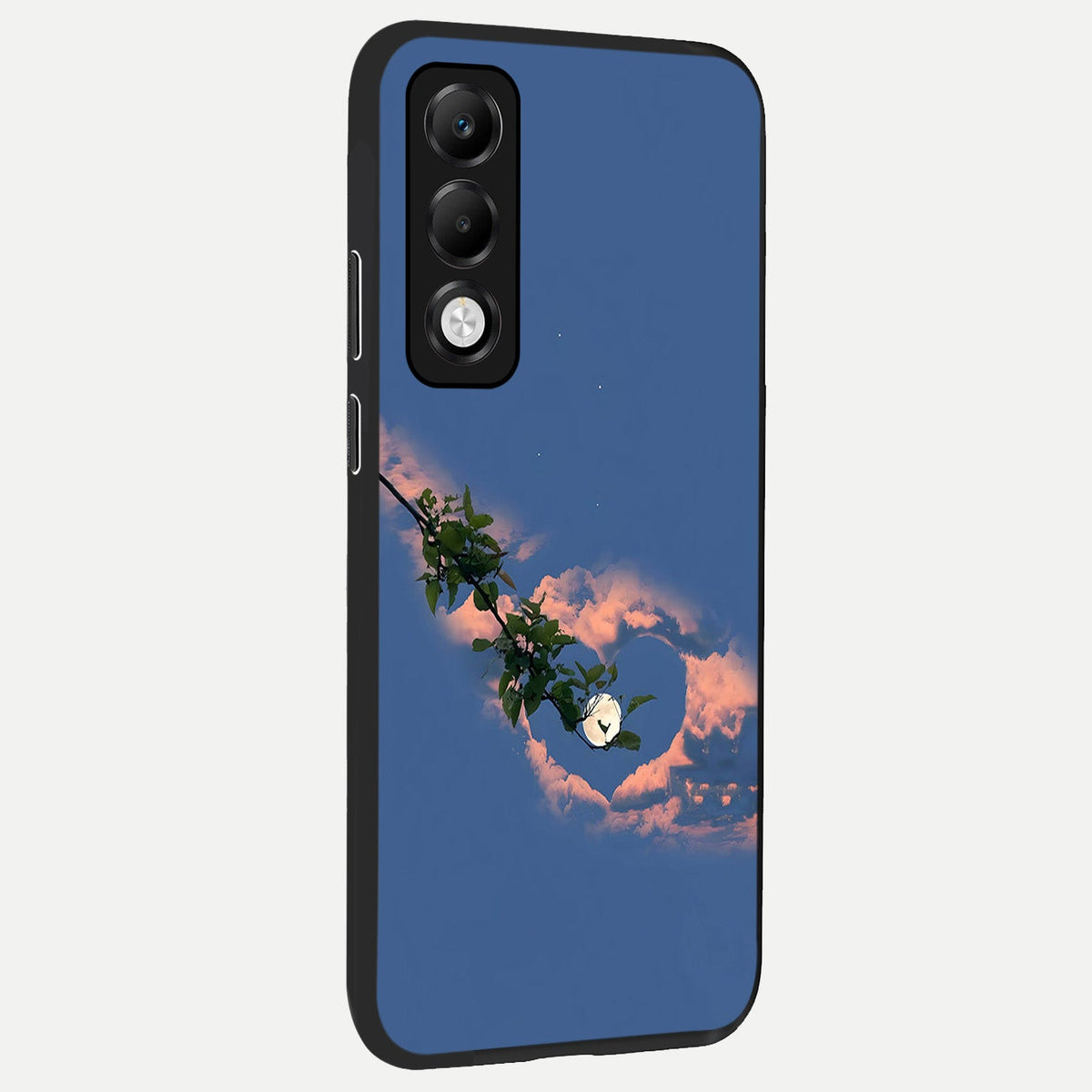 Sky Under Tree back cover For Oppo K13x 5G slim fit glass case with vibrant aesthetic design