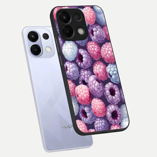 Berry Candy Pop phone case For Oppo K13 5G showing premium glass back cover with detailed artwork