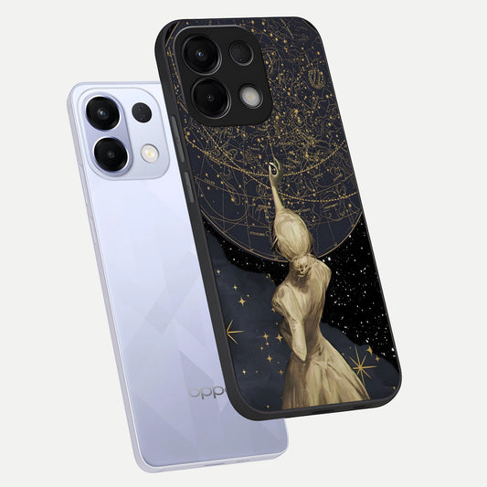 Taylor Swift Girl phone case For Oppo K13 5G showing premium glass back cover with detailed artwork