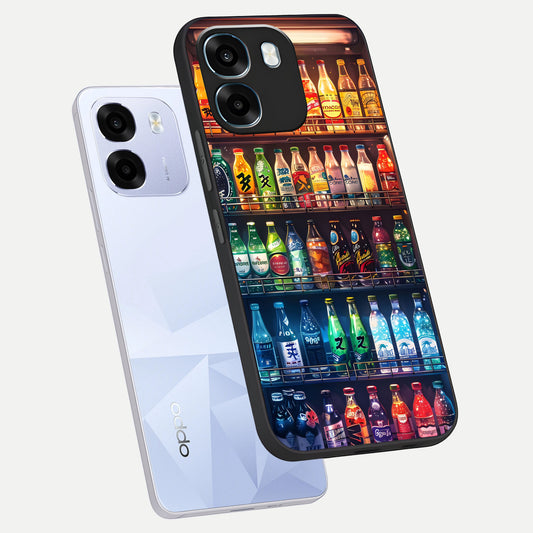 Colorfull Tree phone case For Oppo K14 5G showing premium glass back cover with detailed artwork