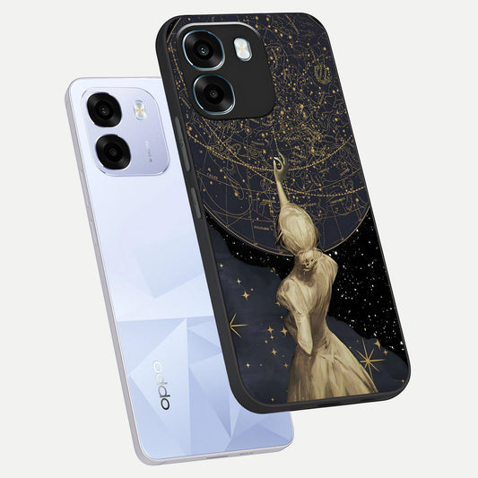 Taylor Swift Girl phone case For Oppo K14 5G showing premium glass back cover with detailed artwork