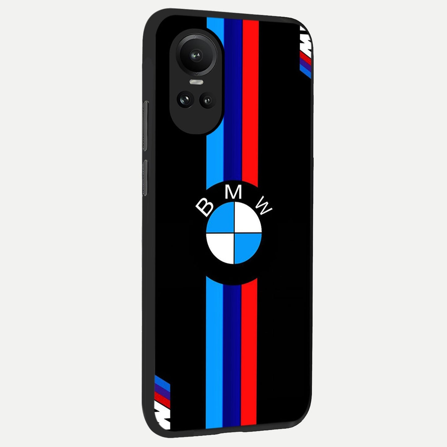 Turbo BMW Beast back cover For Oppo Reno 10 slim fit glass case with vibrant aesthetic design
