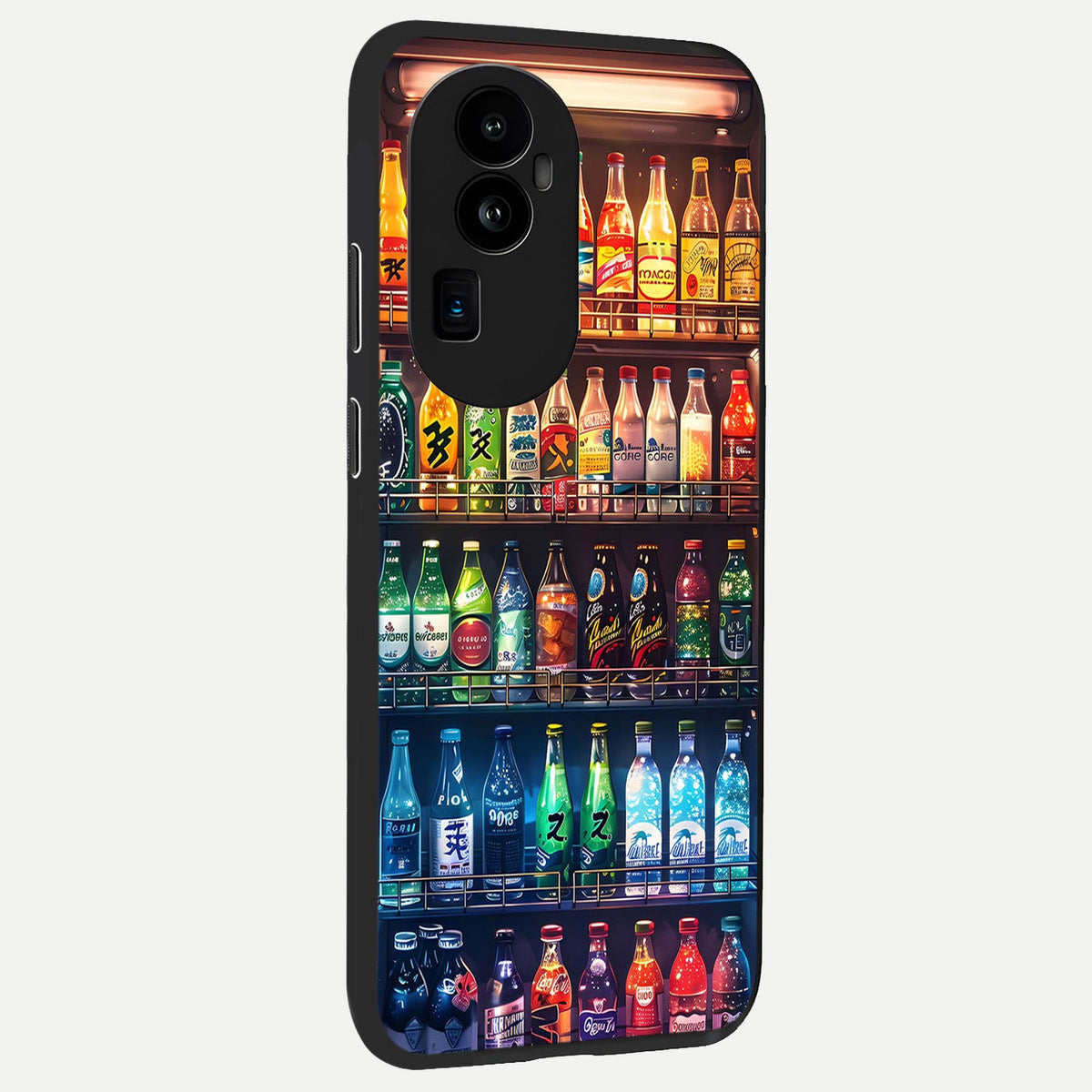 Colorfull Tree back cover For Oppo Reno 10 Pro Plus slim fit glass case with vibrant aesthetic design