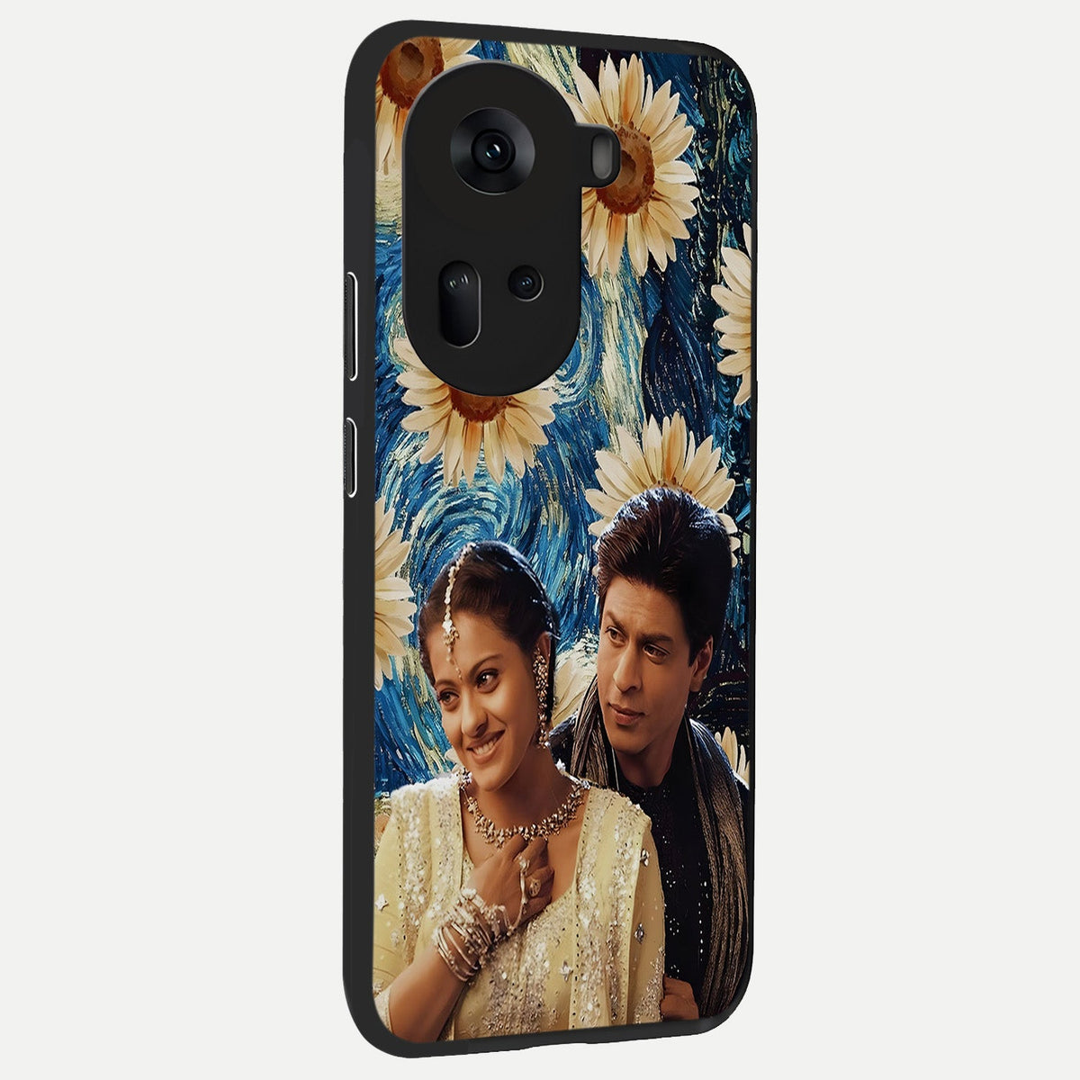 Eternal Love Story back cover For Oppo Reno 11 5G slim fit glass case with vibrant aesthetic design