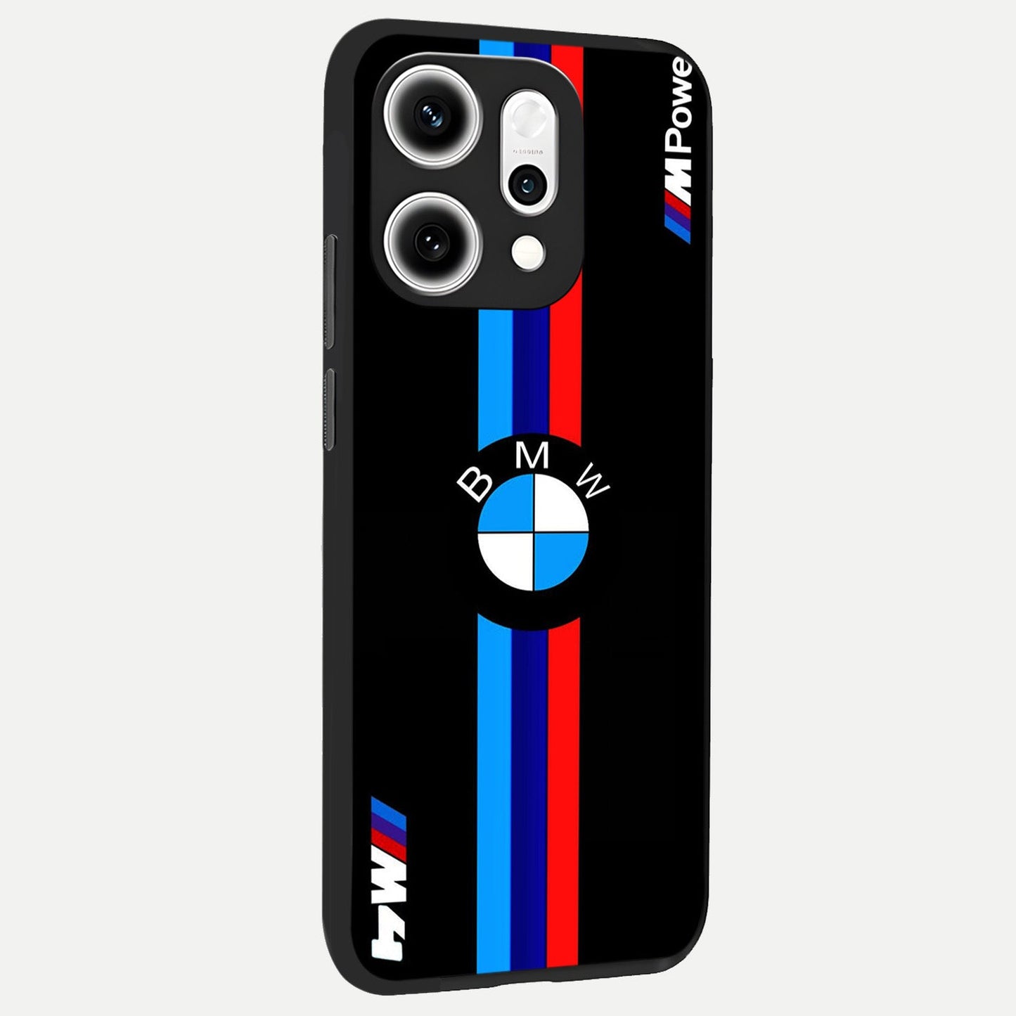 Turbo BMW Beast back cover For Oppo Reno 14 Pro slim fit glass case with vibrant aesthetic design