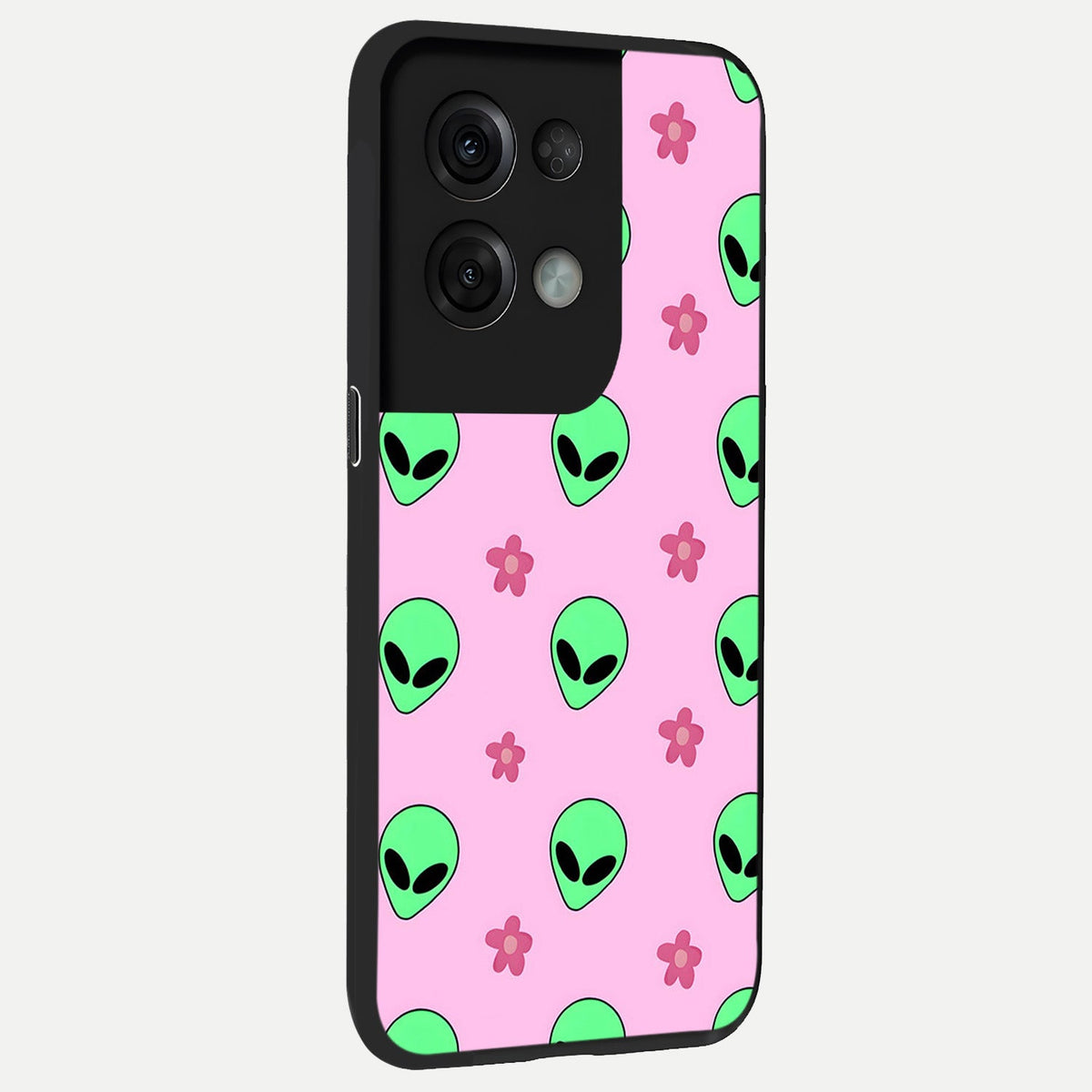 Cosmic Cute Crush back cover For Oppo Reno 8 Pro slim fit glass case with vibrant aesthetic design