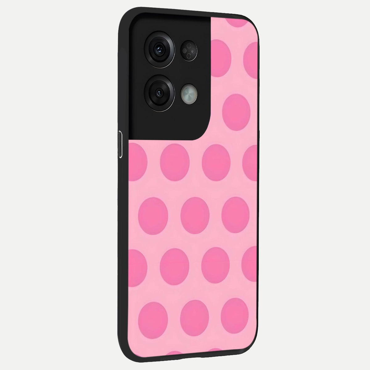 Sweet Dot Dreams back cover For Oppo Reno 8 Pro slim fit glass case with vibrant aesthetic design