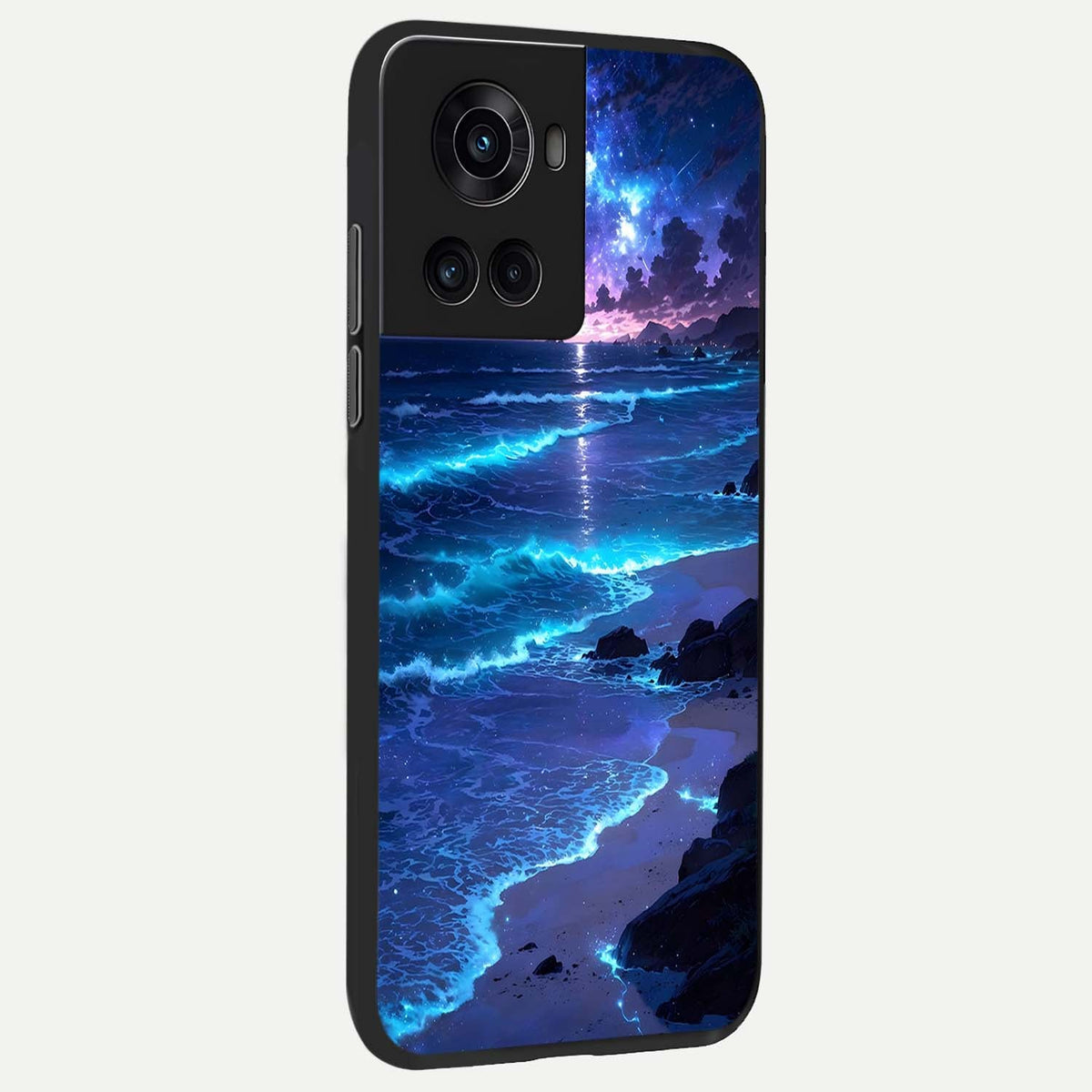 Classic Damn Look back cover For OnePlus 10R slim fit glass case with vibrant aesthetic design