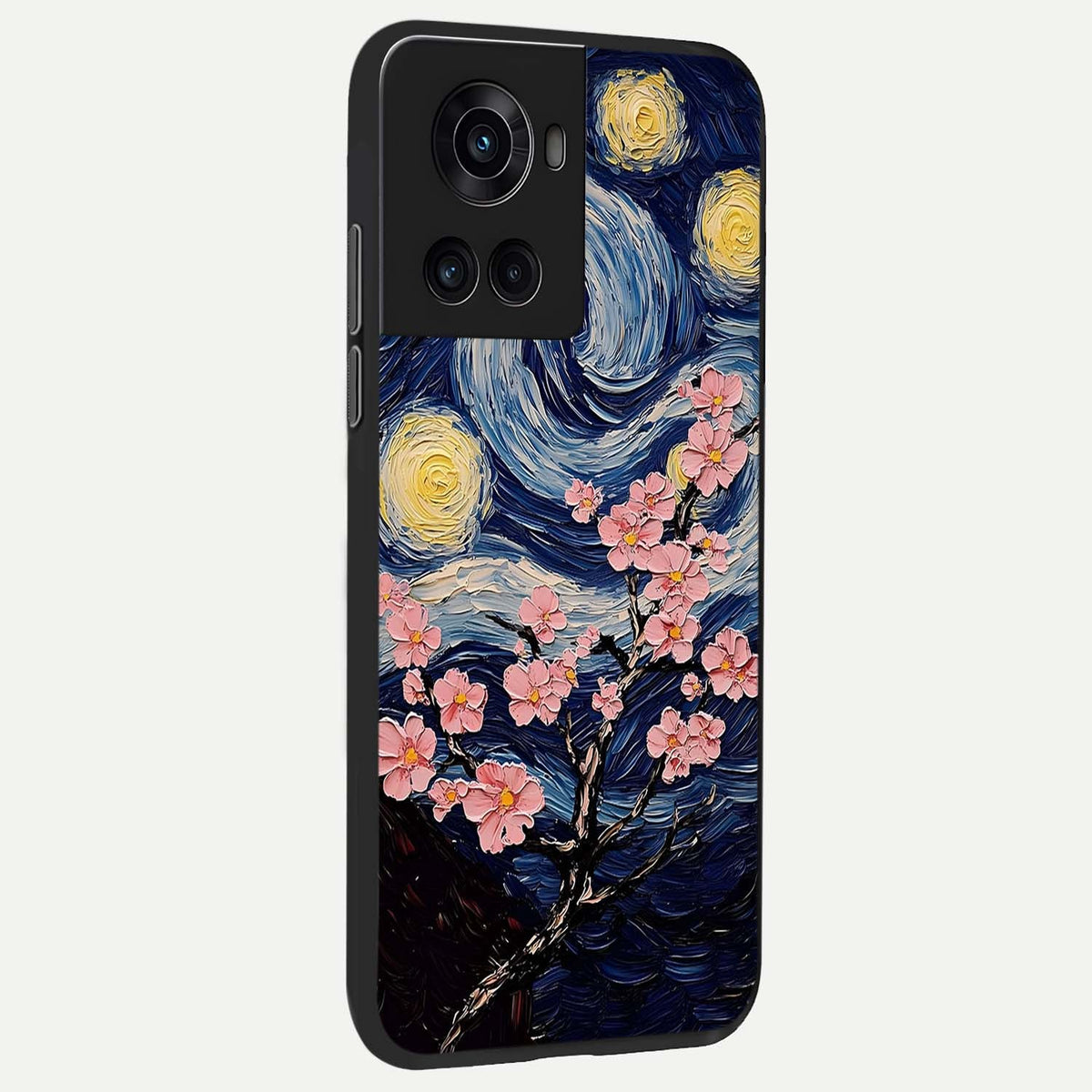 Van Gogh Scenery back cover For OnePlus 10R slim fit glass case with vibrant aesthetic design