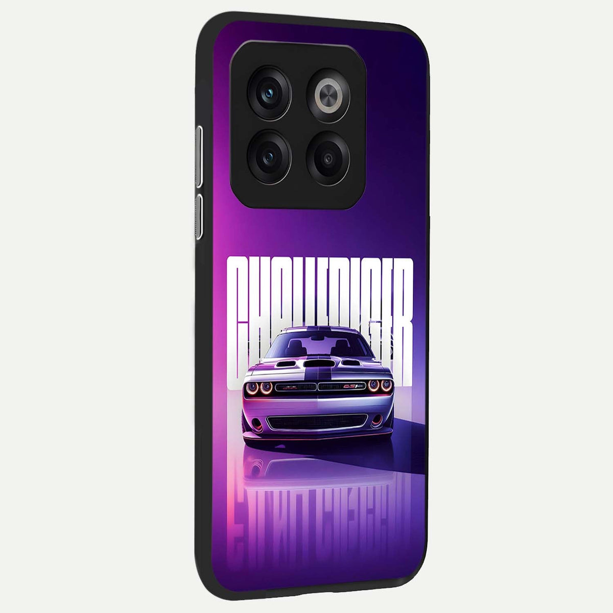 Midnight Muscle Ride back cover For OnePlus 10T slim fit glass case with vibrant aesthetic design
