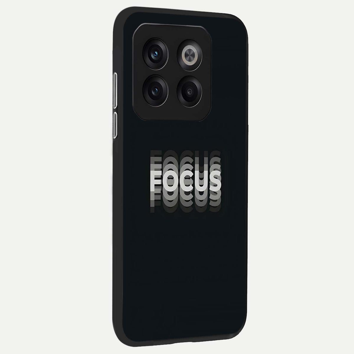 Mono Focus Vision back cover For OnePlus 10T slim fit glass case with vibrant aesthetic design