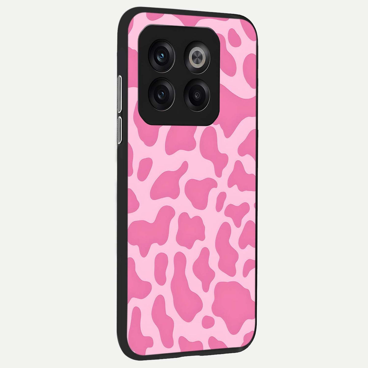 Pinkish Scenery back cover For OnePlus 10T slim fit glass case with vibrant aesthetic design