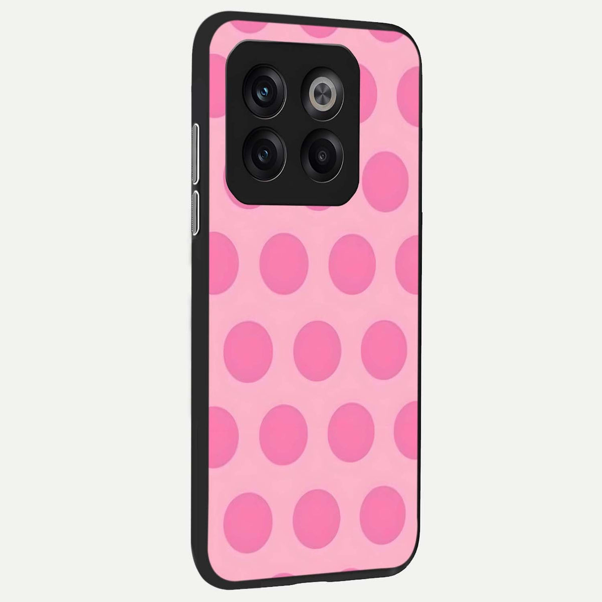 Sweet Dot Dreams back cover For OnePlus 10T slim fit glass case with vibrant aesthetic design