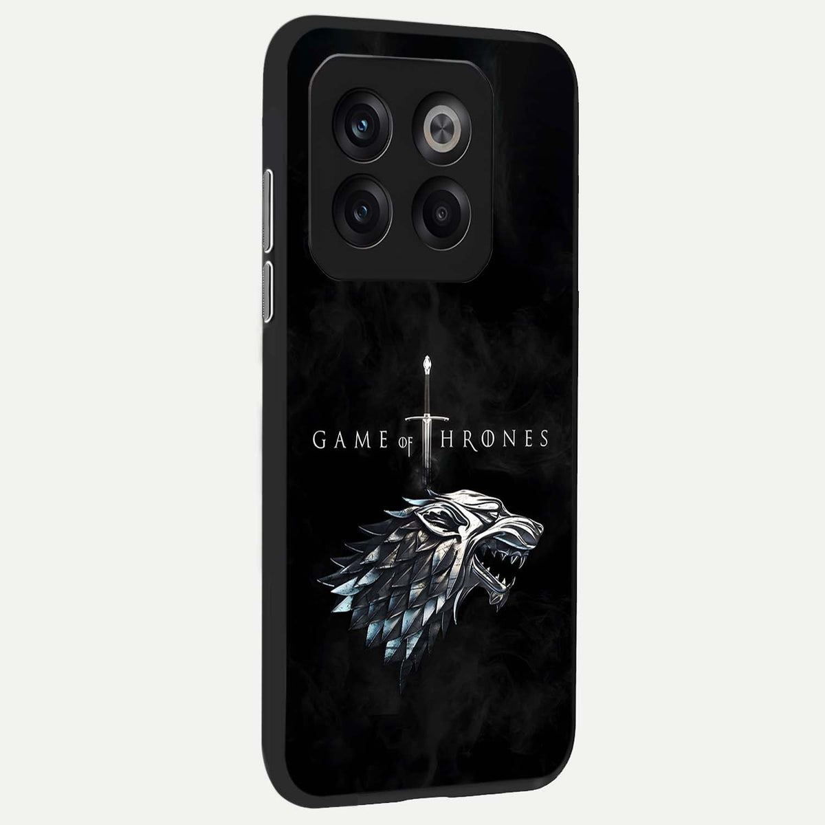 Throne Wolf Legacy back cover For OnePlus 10T slim fit glass case with vibrant aesthetic design