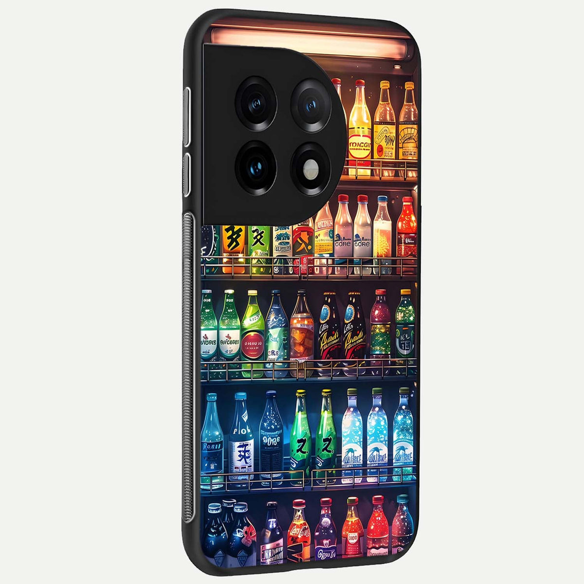 Colorfull Tree back cover For OnePlus 11 slim fit glass case with vibrant aesthetic design