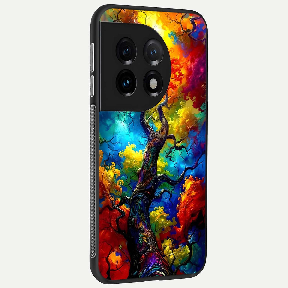 Colorful Soda Bottles back cover For OnePlus 11 slim fit glass case with vibrant aesthetic design