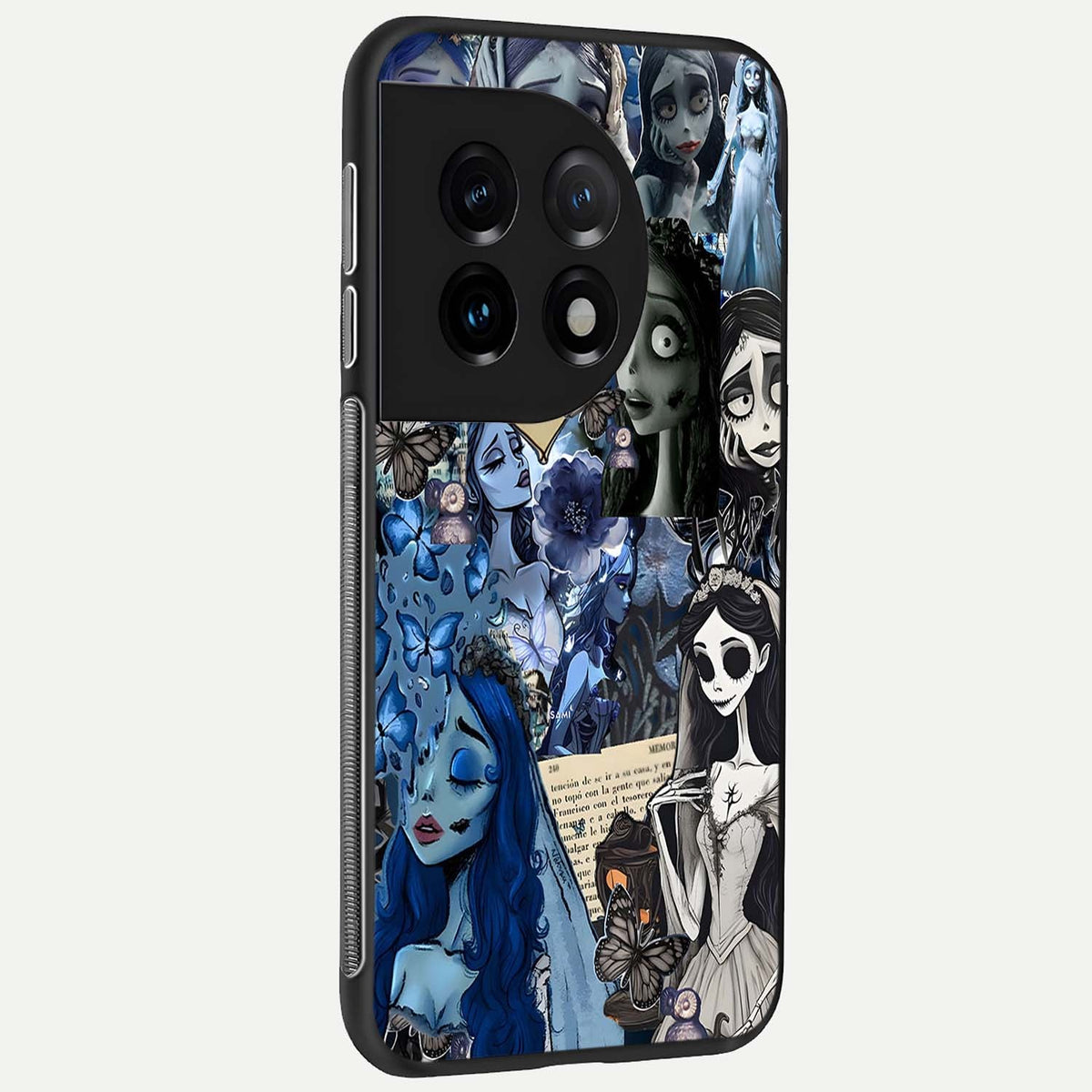 Corpse Bride Posters back cover For OnePlus 11 slim fit glass case with vibrant aesthetic design