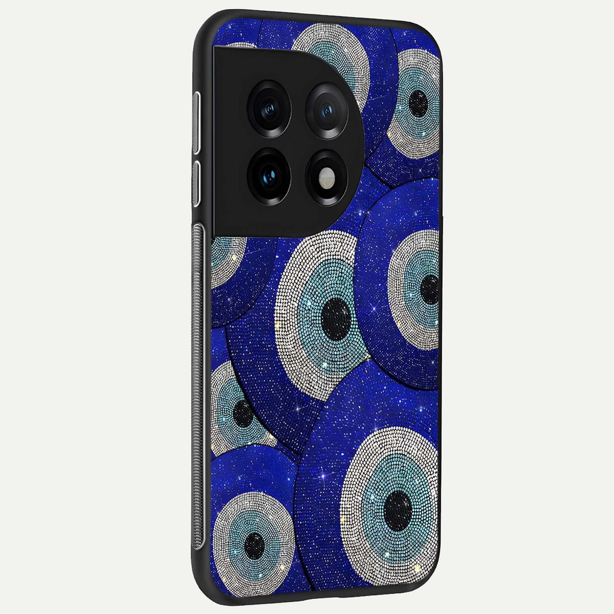 Galaxy Eye Flow back cover For OnePlus 11 slim fit glass case with vibrant aesthetic design