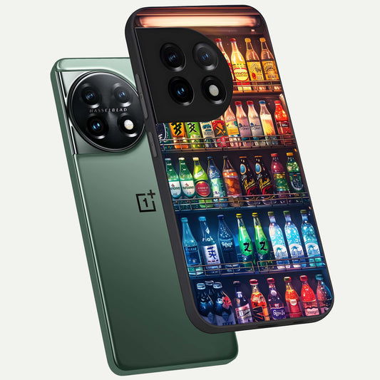 Colorfull Tree phone case For OnePlus 11 showing premium glass back cover with detailed artwork