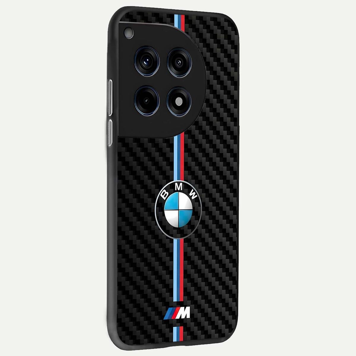 BMW Pattern back cover For OnePlus 12 slim fit glass case with vibrant aesthetic design