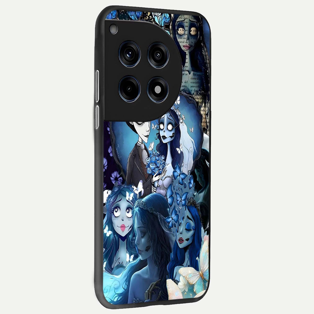 Butterfly Ghost Soul back cover For OnePlus 12 slim fit glass case with vibrant aesthetic design