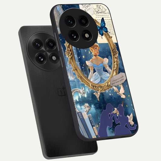 Midnight Queen phone case For OnePlus 13R showing premium glass back cover with detailed artwork