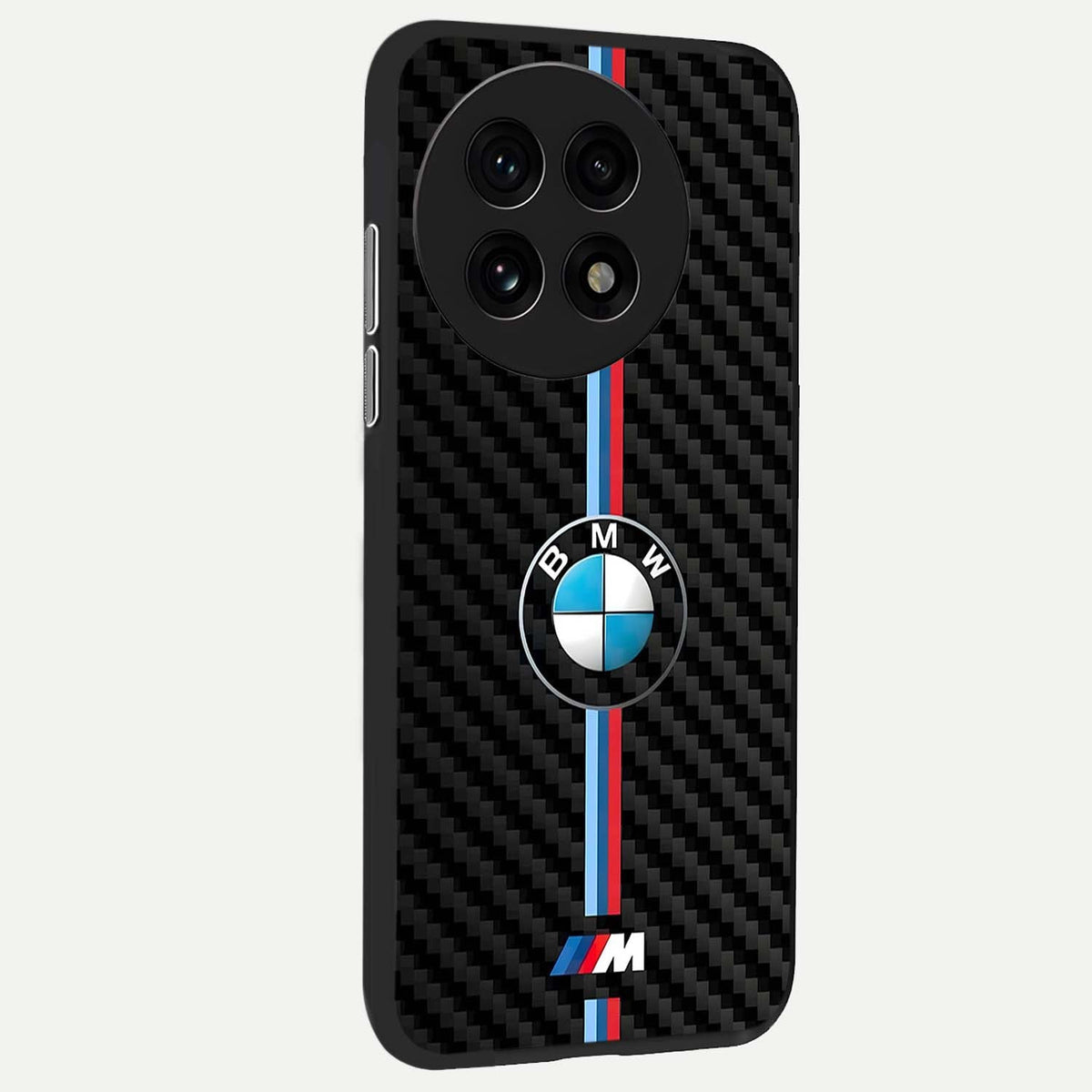BMW Pattern back cover For OnePlus 13R slim fit glass case with vibrant aesthetic design