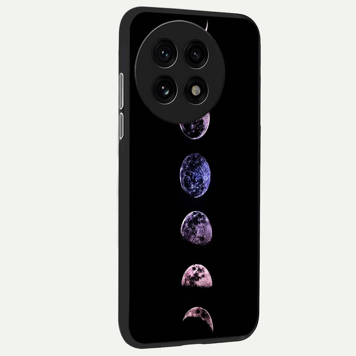 Crimson All Planets back cover For OnePlus 13R slim fit glass case with vibrant aesthetic design