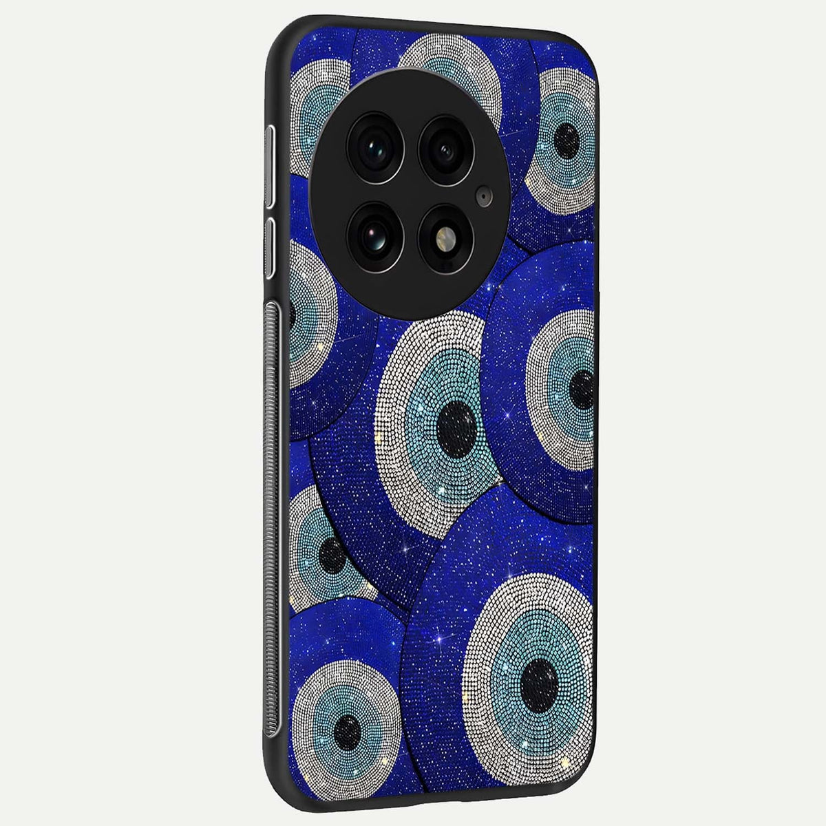Galaxy Eye Flow back cover For OnePlus 13 slim fit glass case with vibrant aesthetic design