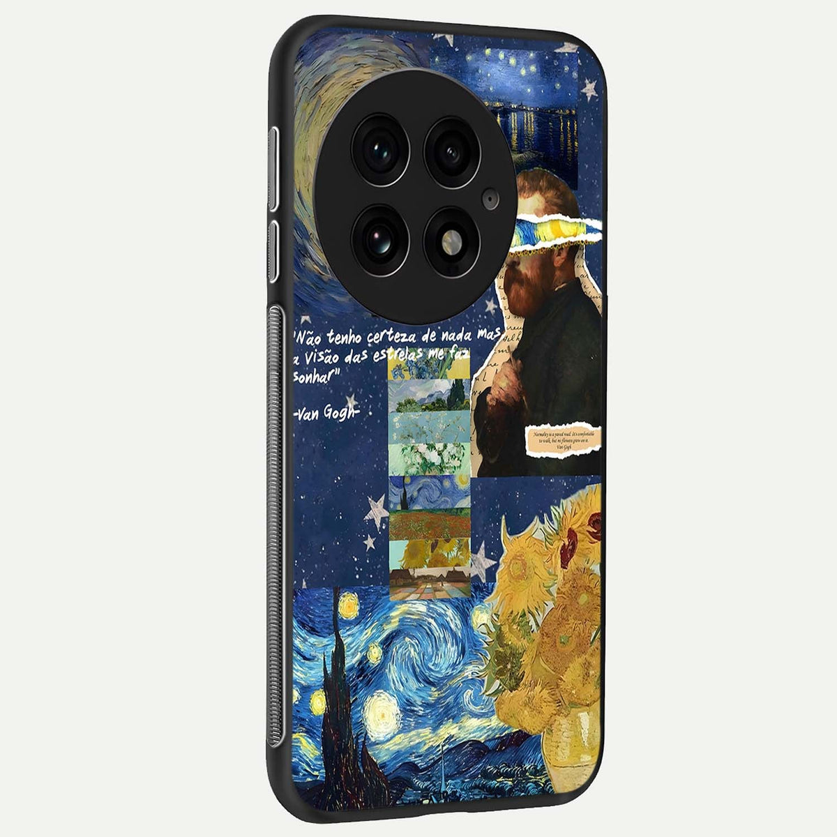 Starry Dream Vision back cover For OnePlus 13 slim fit glass case with vibrant aesthetic design