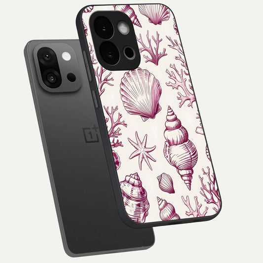 Pink Power Sparks phone case For OnePlus 13S showing premium glass back cover with detailed artwork