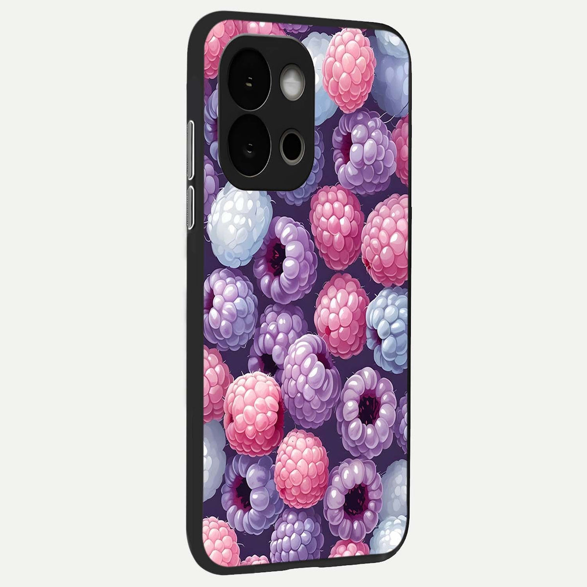 Berry Candy Pop back cover For OnePlus 13S slim fit glass case with vibrant aesthetic design