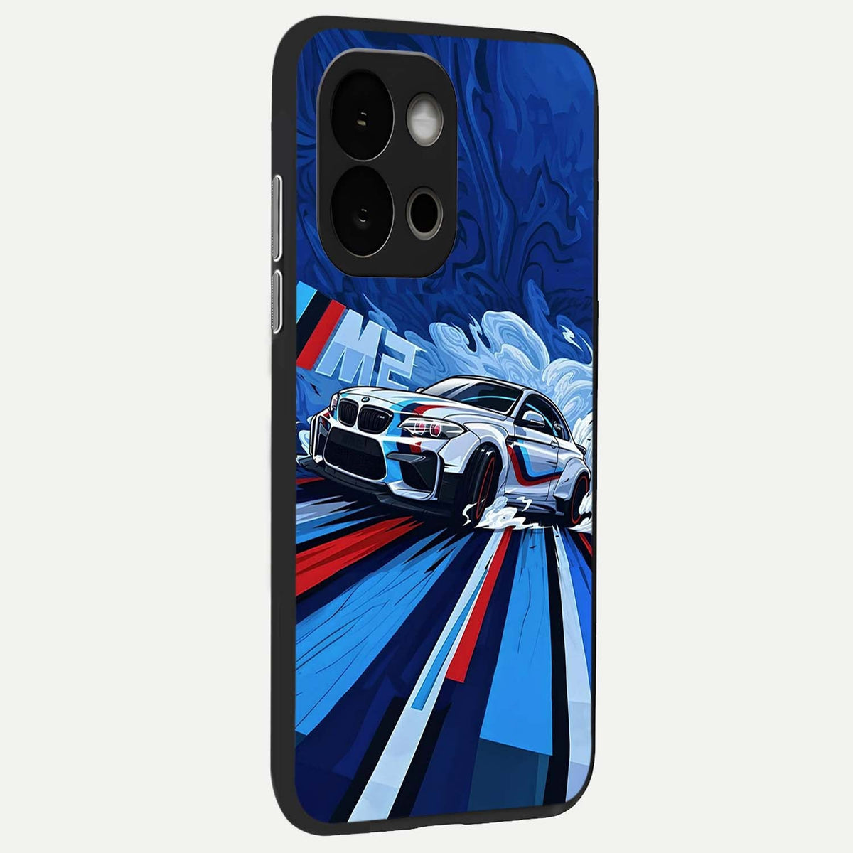 Drift Power Rush back cover For OnePlus 13S slim fit glass case with vibrant aesthetic design