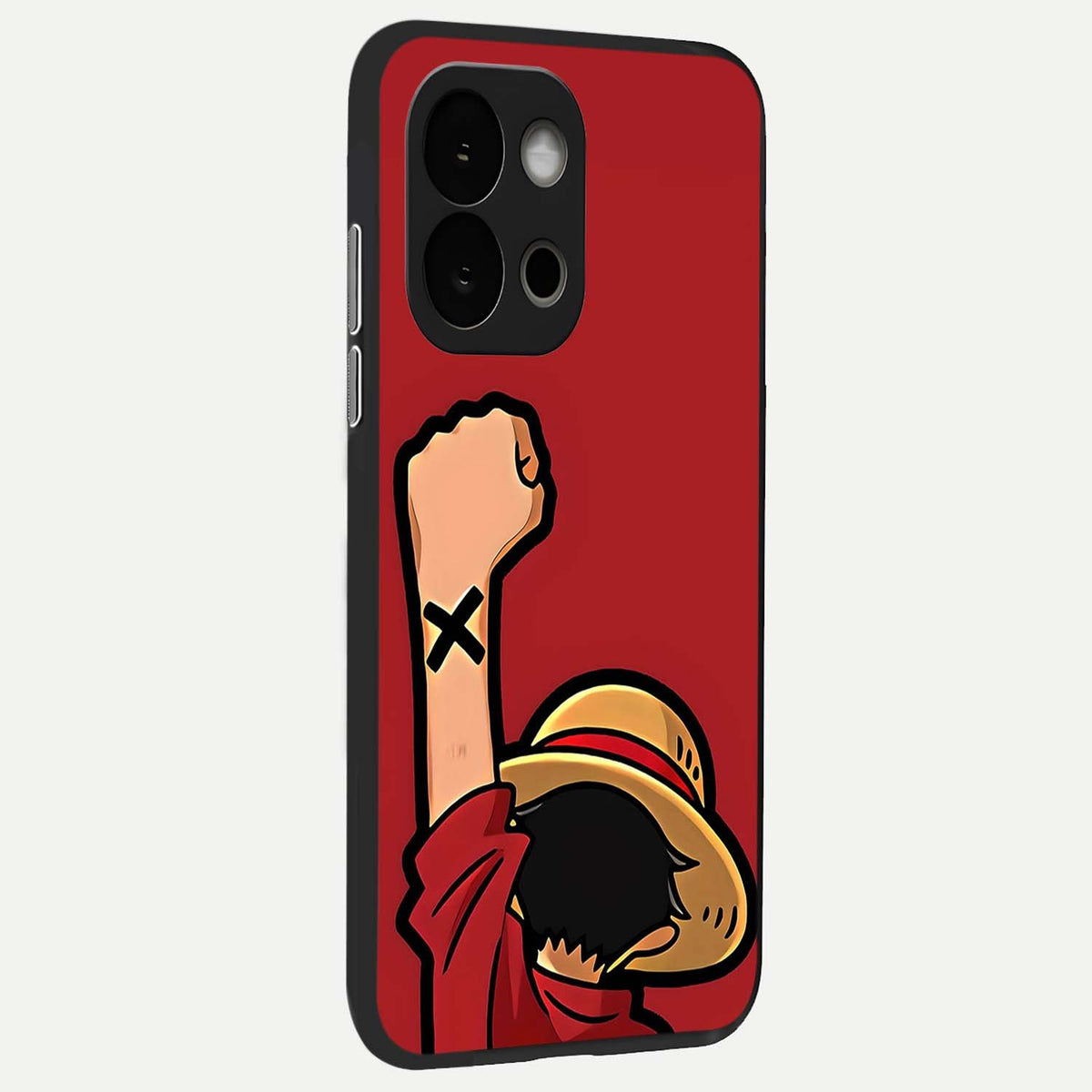 Luffy X Spirit back cover For OnePlus 13S slim fit glass case with vibrant aesthetic design
