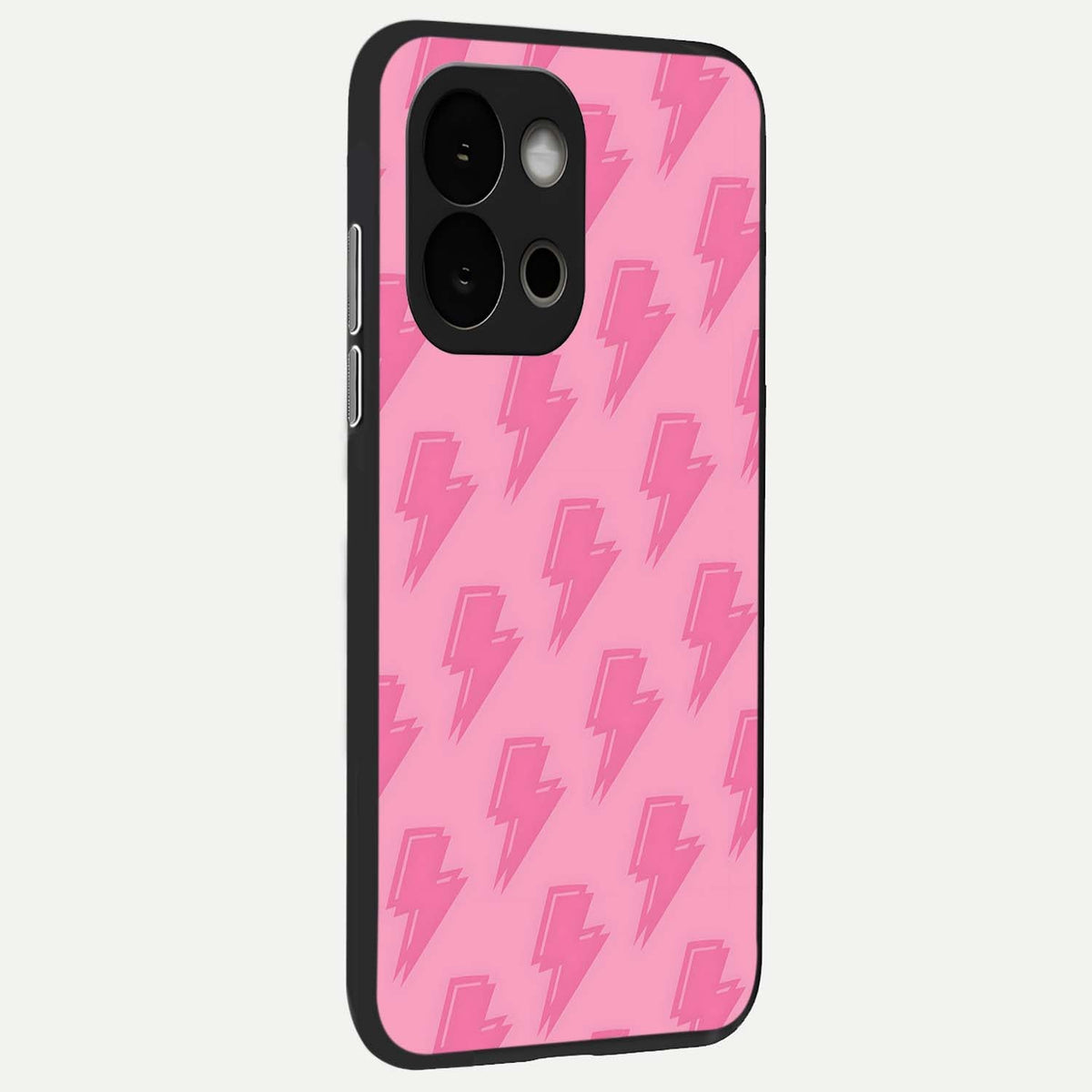 Pink Moo Magic back cover For OnePlus 13S slim fit glass case with vibrant aesthetic design