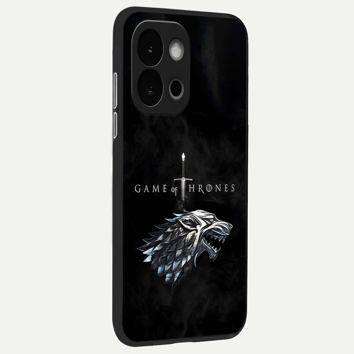 Throne Wolf Legacy back cover For OnePlus 13S slim fit glass case with vibrant aesthetic design