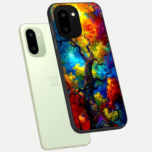 Colorful Soda Bottles phone case For Oneplus 15R showing premium glass back cover with detailed artwork