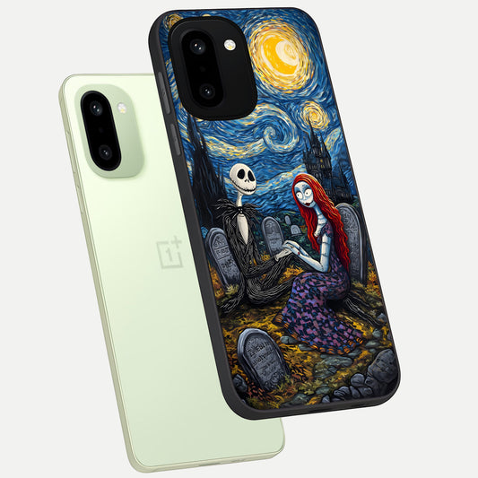 Eternal Night Love phone case For Oneplus 15R showing premium glass back cover with detailed artwork